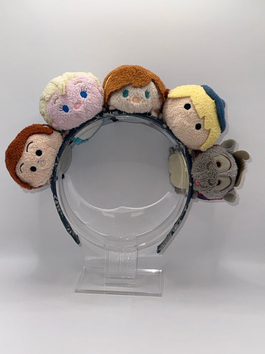 Frozen Inspired Tsum Tsum Headband w/ 5 Plushies