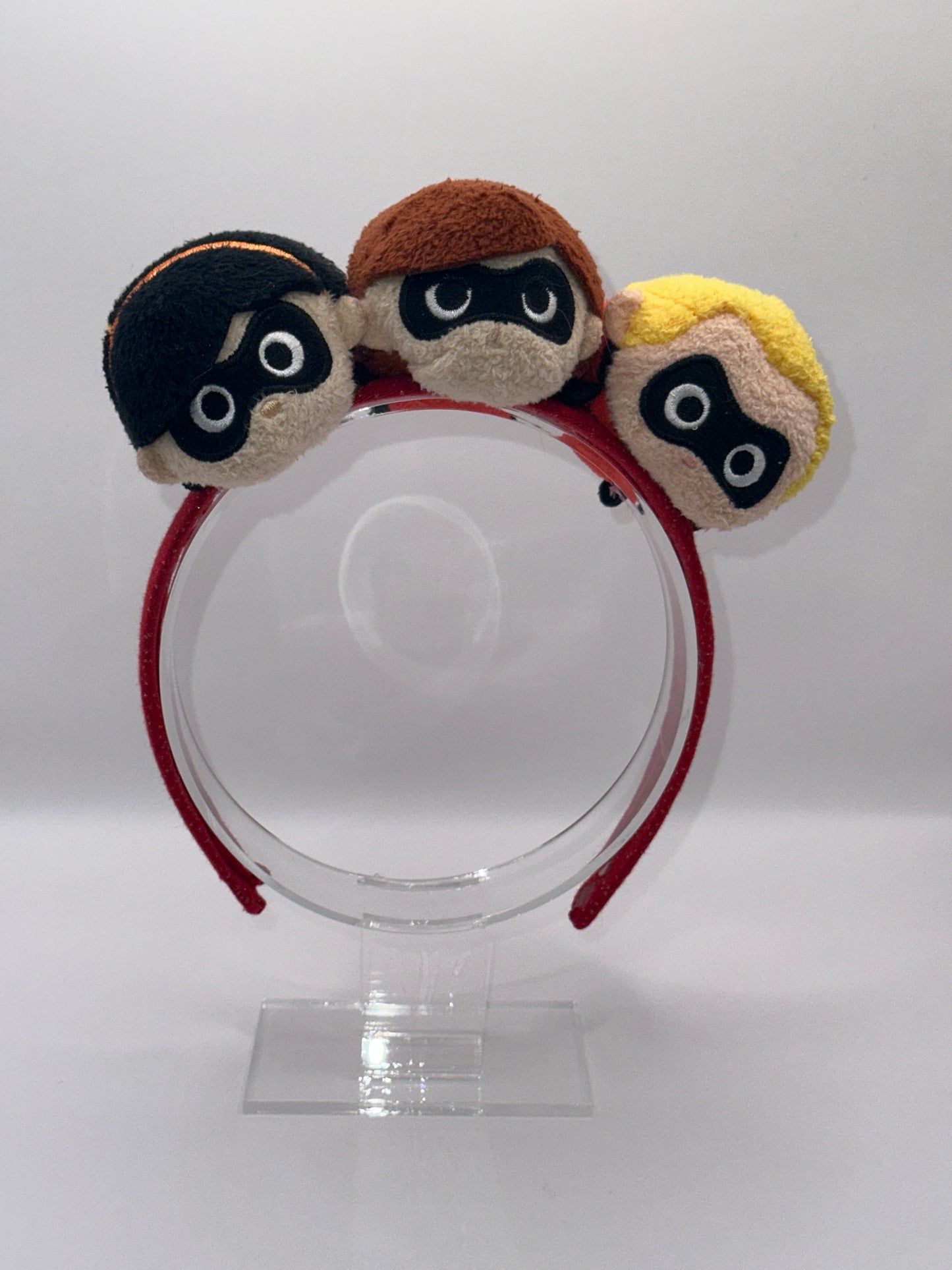 Incredibles Inspired Tsum Tsum Headband with Three Plush